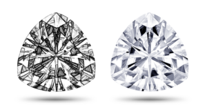 Malakan Diamond Co - Trillion Cut Diamond